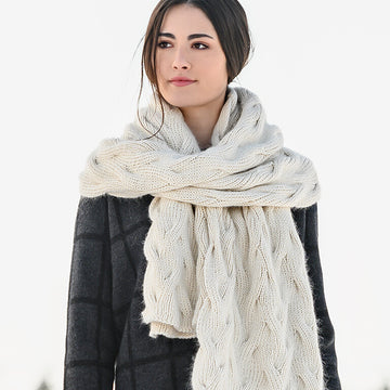 Blue Sky Fibers Ranier Wrap Cowl Knitting Pattern