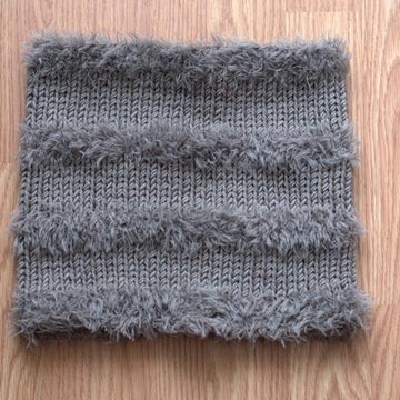 Striped Cowl Knitting Pattern