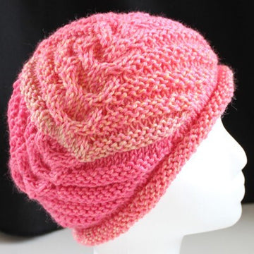 Jojoland Braided Swirl Tam Hat Knitting Pattern