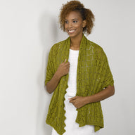 Tahki Yarns Fieldstone Wrap Knitting Pattern