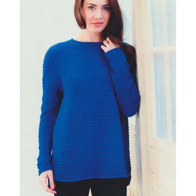 Plymouth Yarn 2736 Button Back Cardigan Knitting Pattern