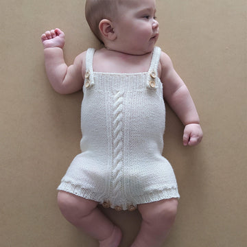 The Piece of Cake Baby Romper and Hat | 0-24 months