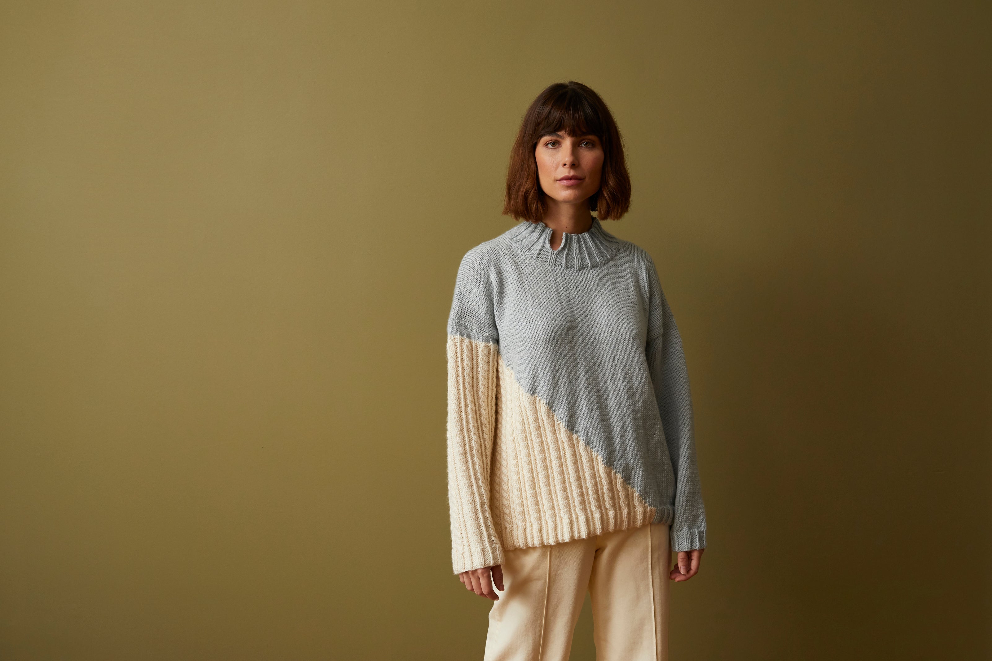 Debbie Bliss Mara Sweater Knitting Pattern
