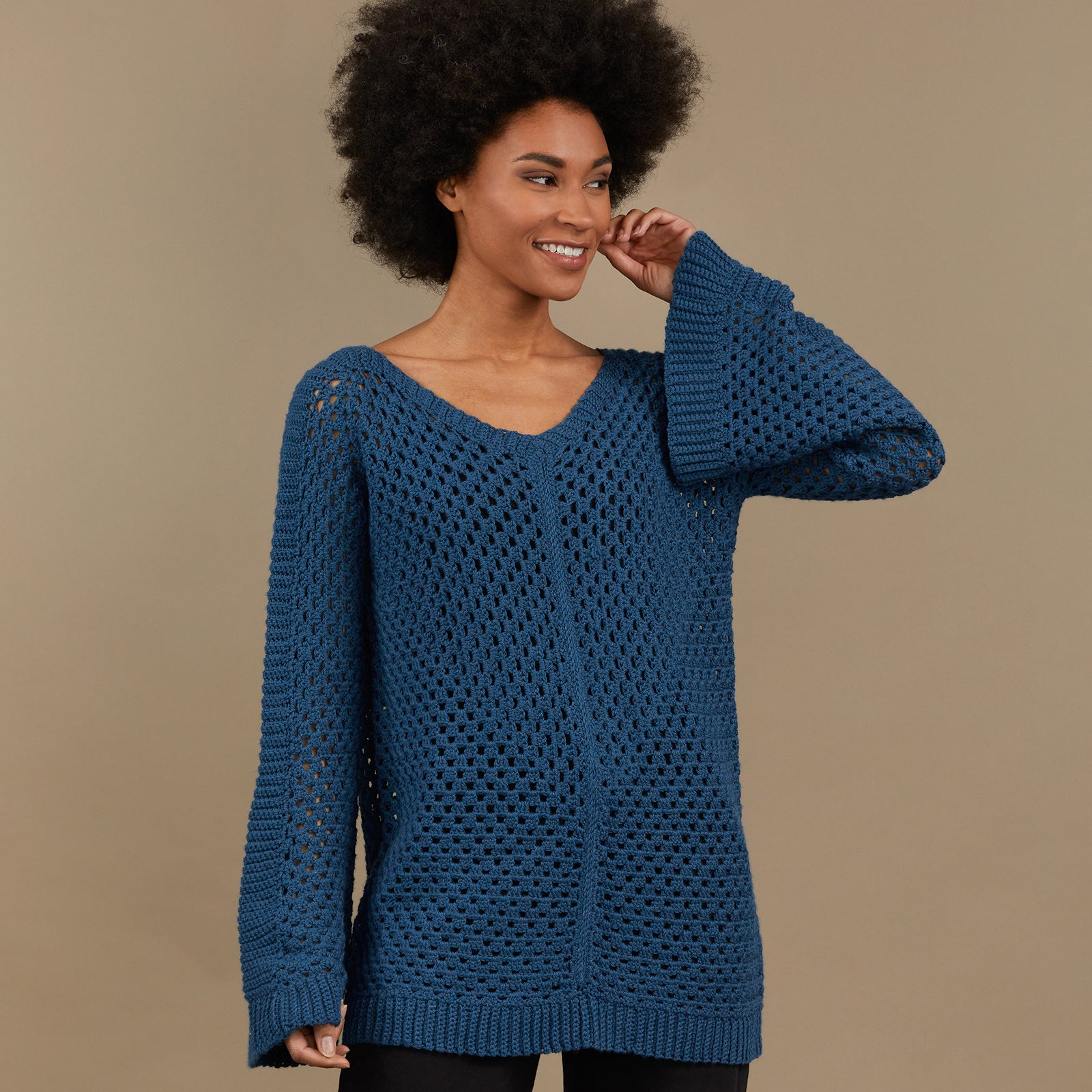 Tahki Yarns Beatty Pullover Crochet Pattern