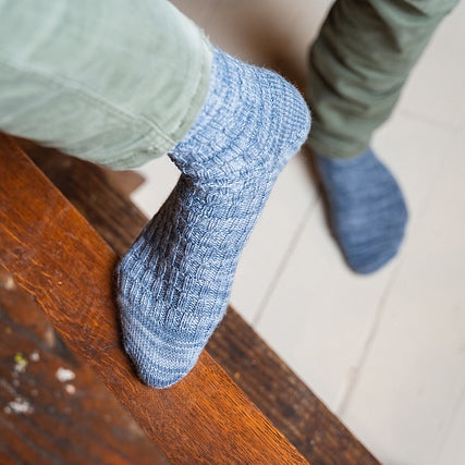 Regia Men's Style Color Booklet Socks Knitting Pattern
