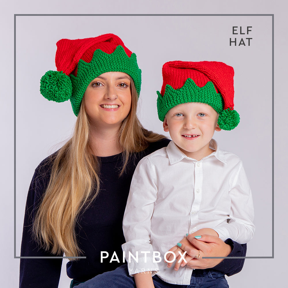 Paintbox Yarns Elf Hat Knitting Pattern