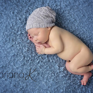 Newborn Knit Slouchy Hat