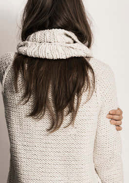 Blue Sky Fibers Pine Island Pullover Jumper Knitting Pattern