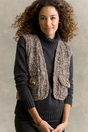 Tahki Yarns Thoreau Vest Knitting Pattern