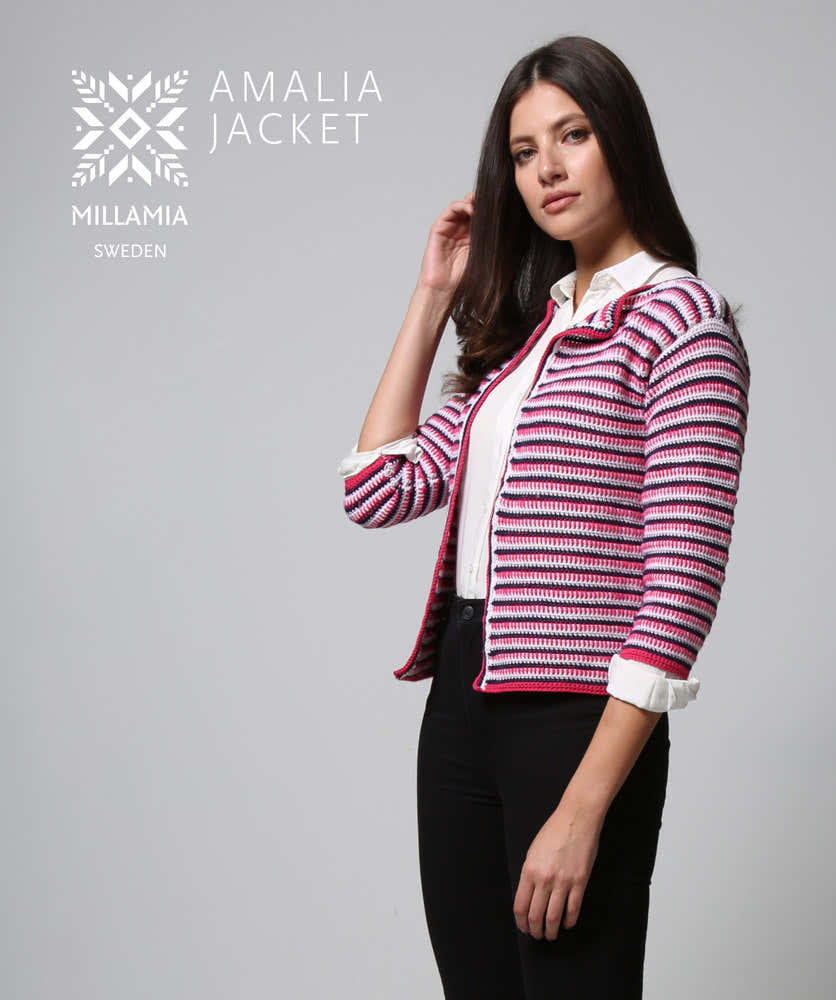 MillaMia Amalia Jacket Crochet Pattern