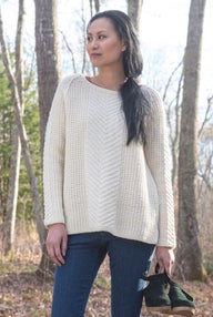 Berroco Glacial Pullover Jumper Knitting Pattern