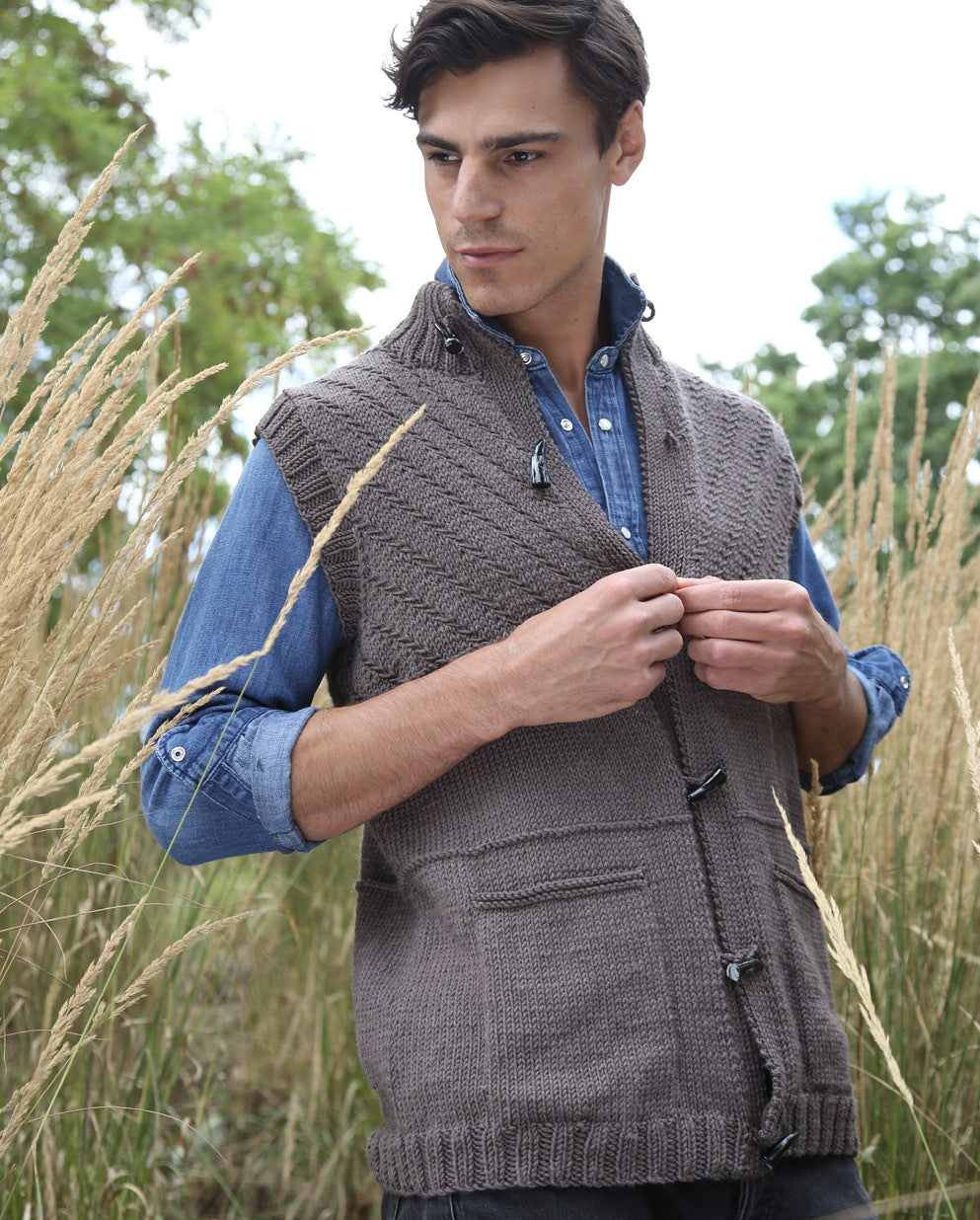 MillaMia Anders Gilet Knitting Pattern
