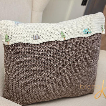 Camper Pillow Cover Crochet
