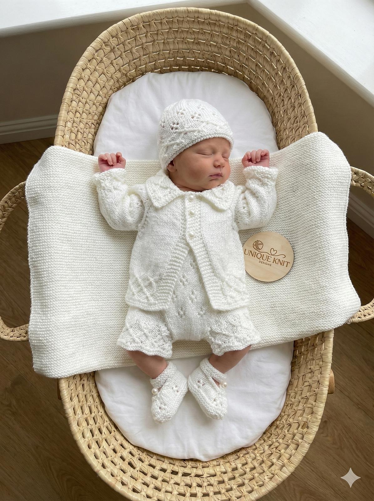 "Iris" cardigan set reborn / baby