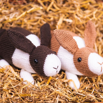 Deramores Dutch Bunnies Toy Knitting Pattern