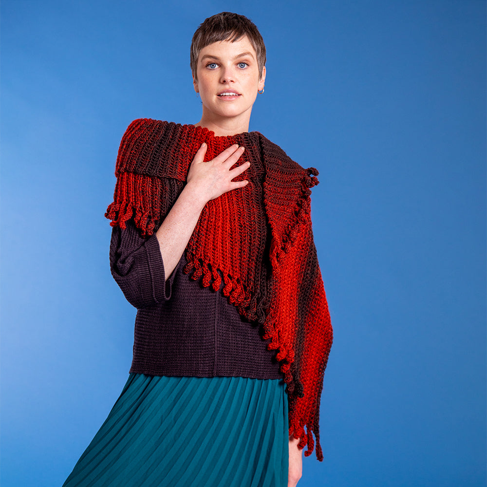 Adventurous Asymmetric Shawl - Free Crochet Pattern Pattern