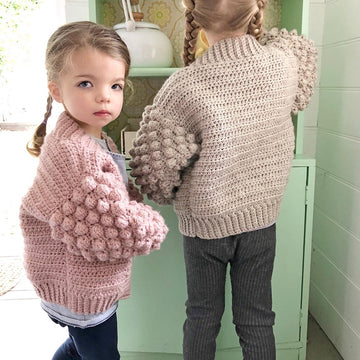 Mini Poet Cardigan
