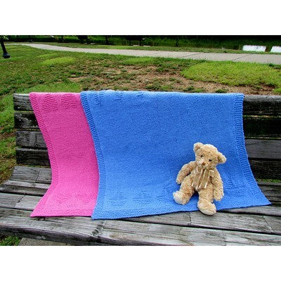 Plymouth Yarn Sailboats and Hearts Baby Throws Knitting