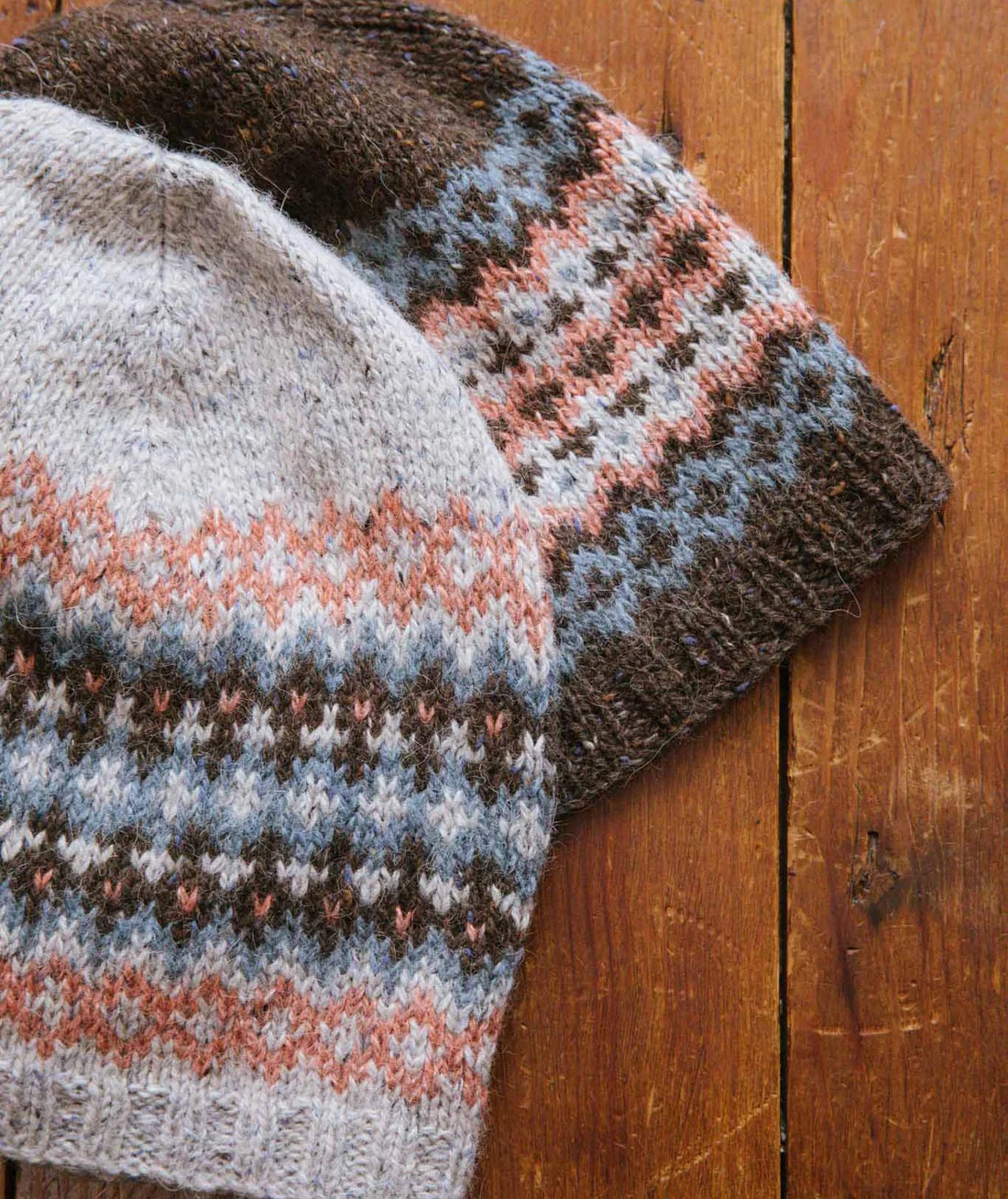 Churchmouse Studio Colorwork Cap Hat Knitting Pattern