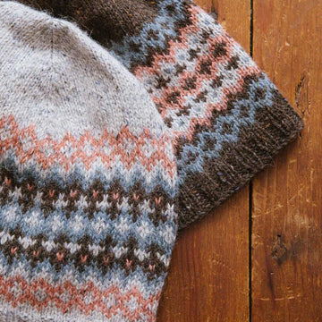 Churchmouse Studio Colorwork Cap Hat Knitting Pattern