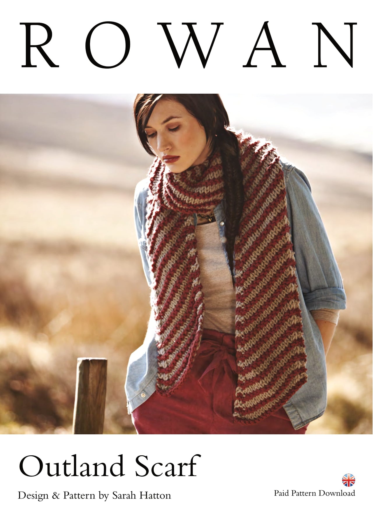 Rowan Outland Scarf Knitting Pattern