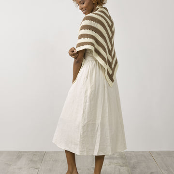 Tahki Yarns Sanderling Shawl Knitting Pattern