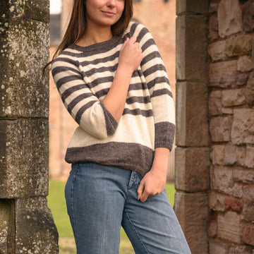 The Fibre Co. Striped Sweater PDF