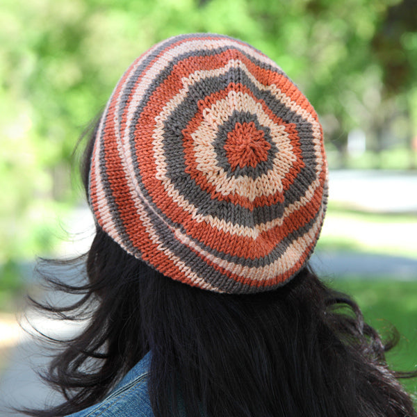 Valley Yarns Peachy Keen Hat Knitting Pattern