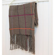 Valley Yarns Hen Plaid Wrap Knitting Pattern