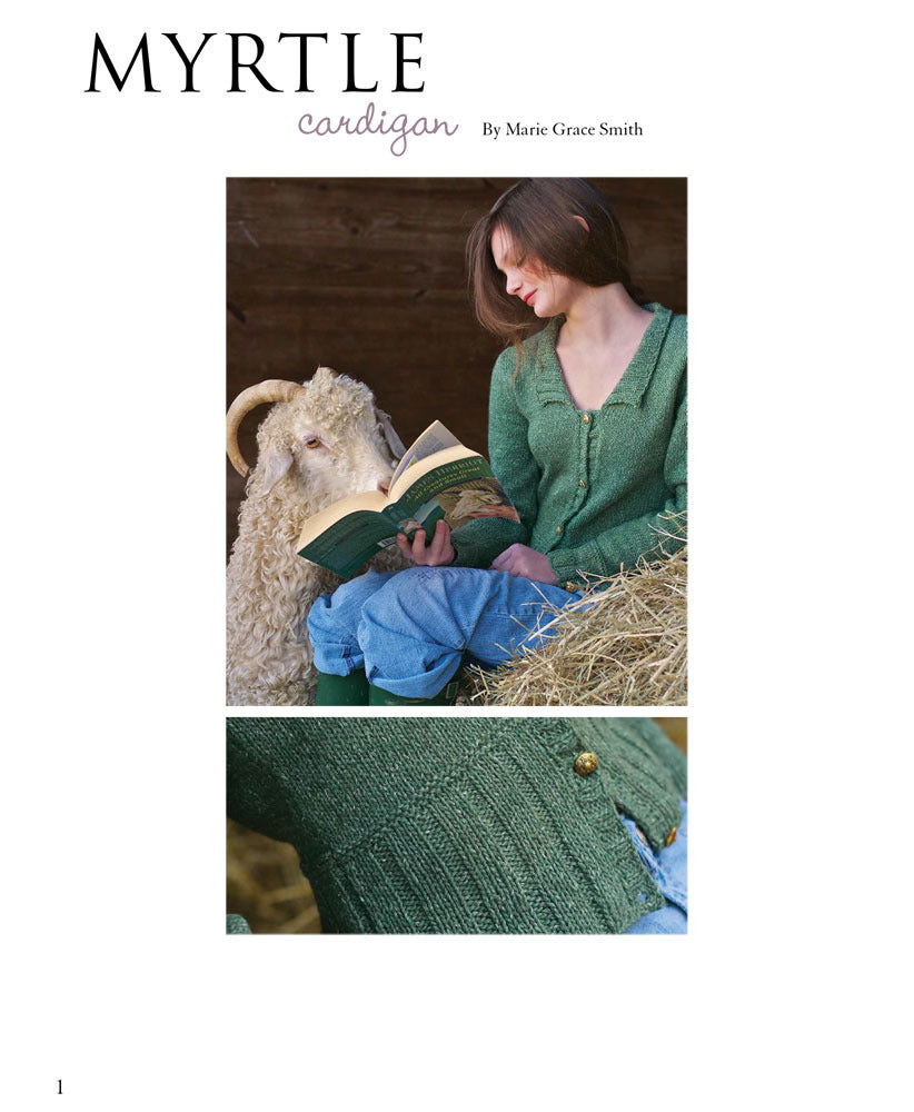 Myrtle Cardigan Knitting Pattern