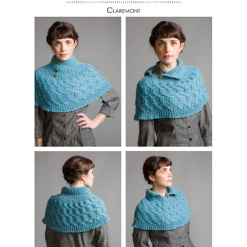 Classic Elite Yarns Claremont Cape Knitting Pattern