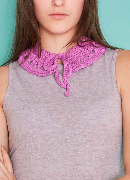 Paintbox Yarns Autumn Eve Collar Crochet Pattern