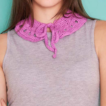 Paintbox Yarns Autumn Eve Collar Crochet Pattern