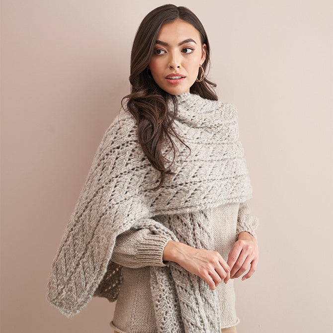 Rowan 11 Wrap Knitting Pattern