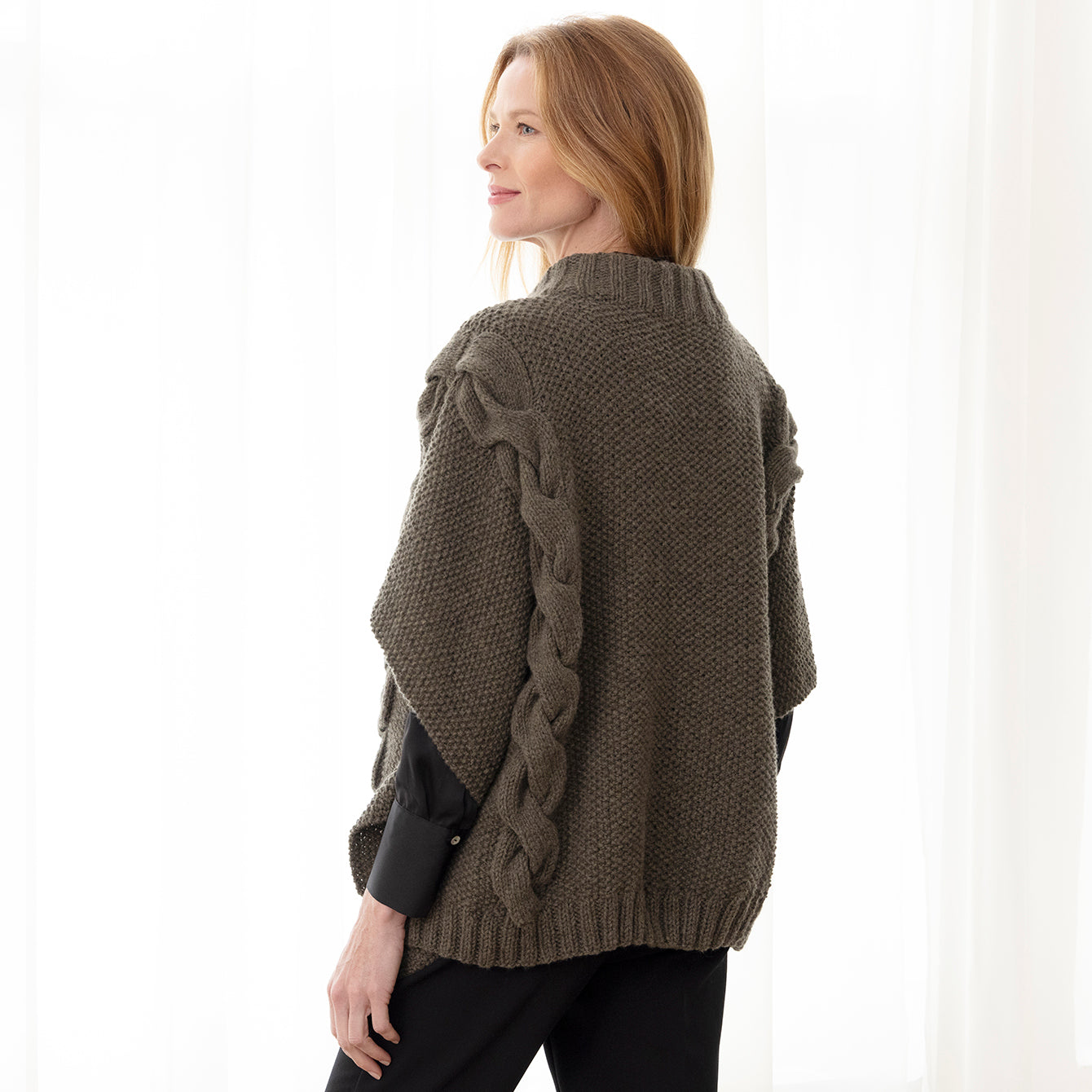 String Sydney Cape Knitting Pattern