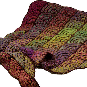 Jojoland Dragon Wing Shawl Scarf Knitting Pattern