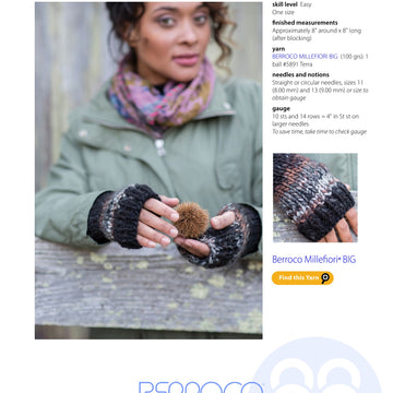 Berroco Yue Gloves Knitting Pattern
