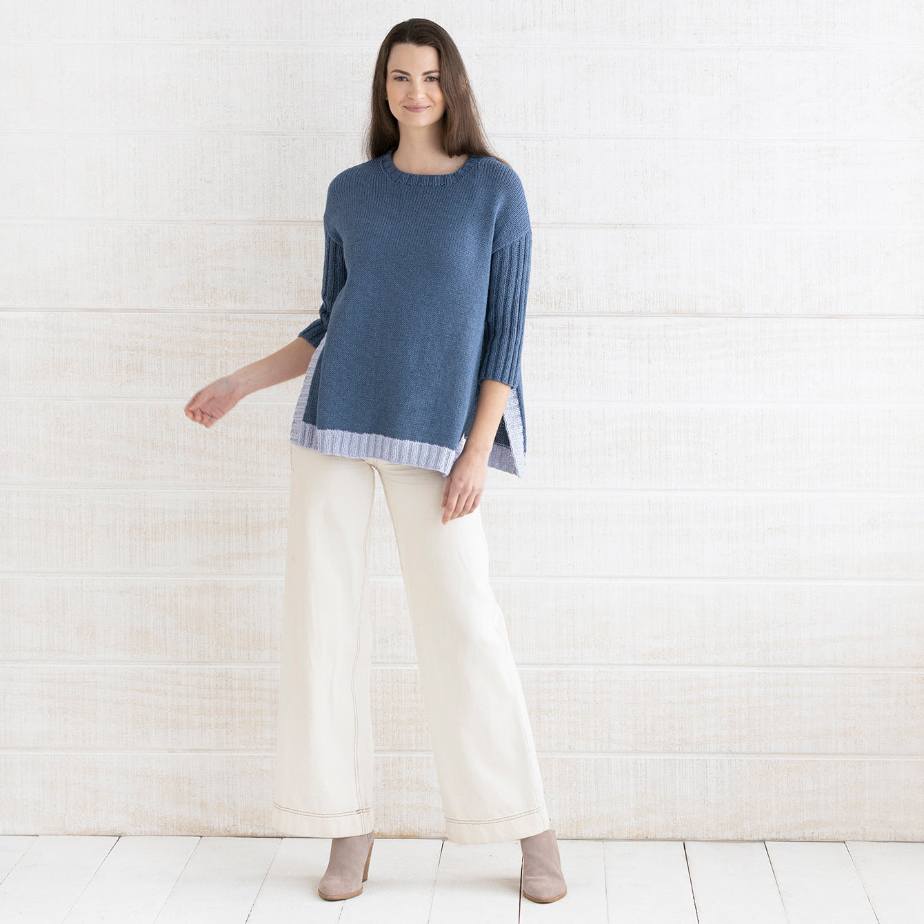 String Maria Boxy Pullover Jumper Knitting Pattern