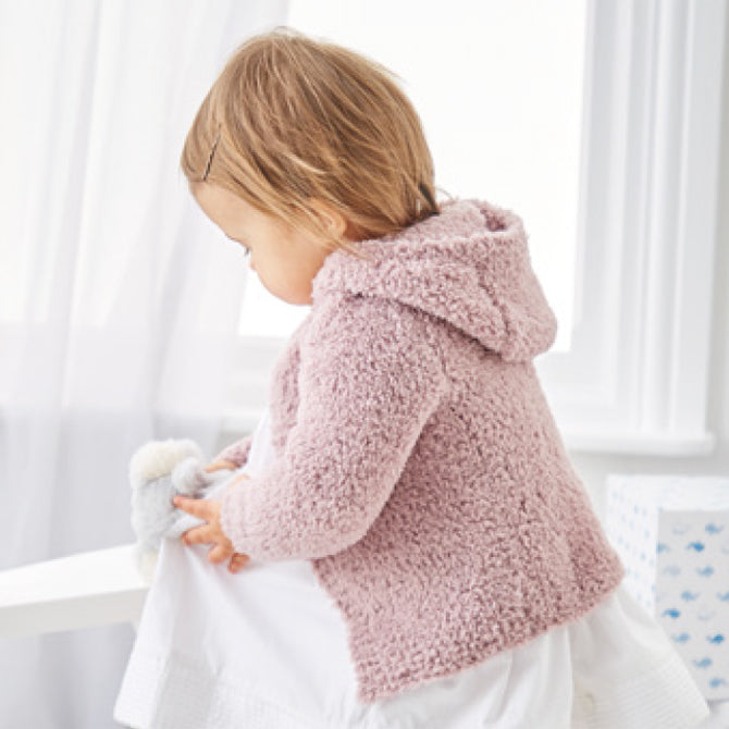 Sirdar Hooded and Round Neck Jacket Knitting Pattern