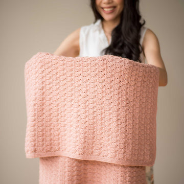 Dainty Shells Baby Blanket