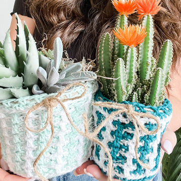Mosaic Easter Pot Cover