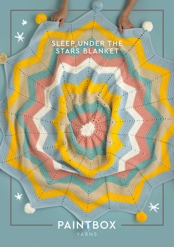 Paintbox Yarns Sleep Under the Stars Blanket Crochet Pattern