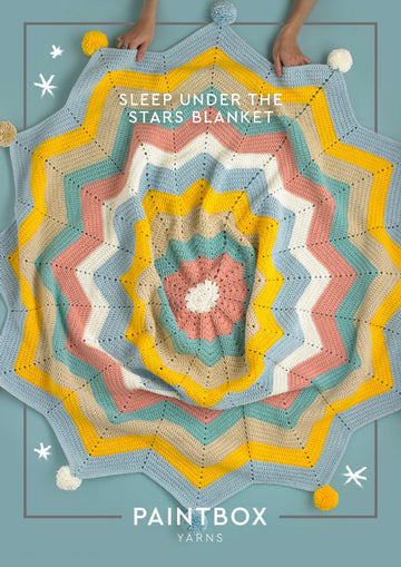 Paintbox Yarns Sleep Under the Stars Blanket Crochet Pattern