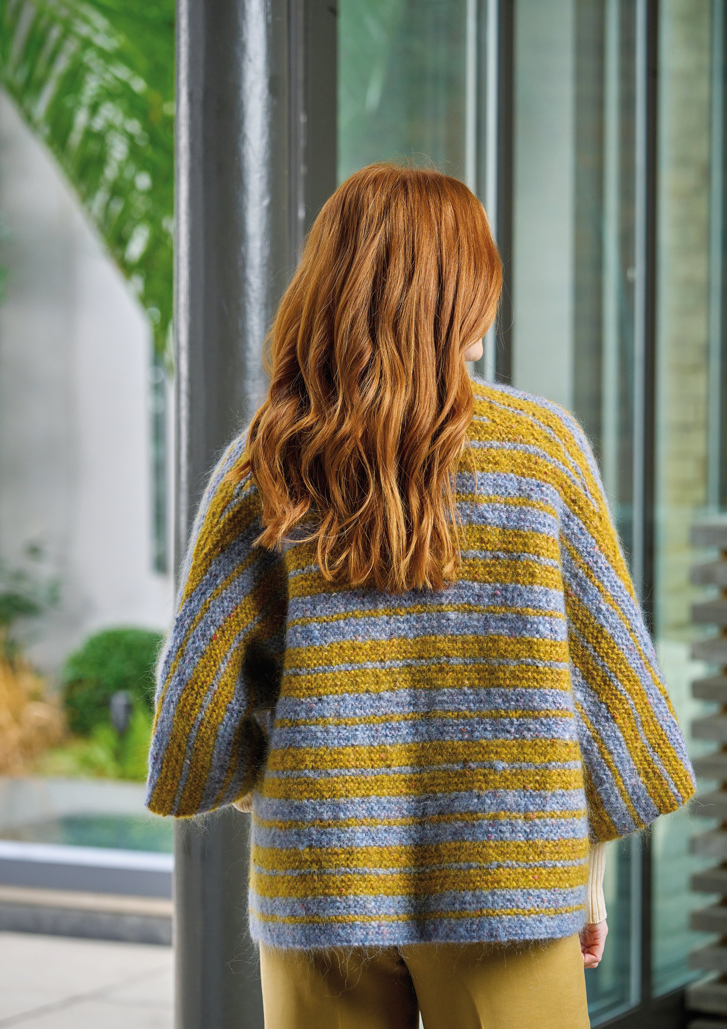 Agave Poncho Cape Knitting Pattern