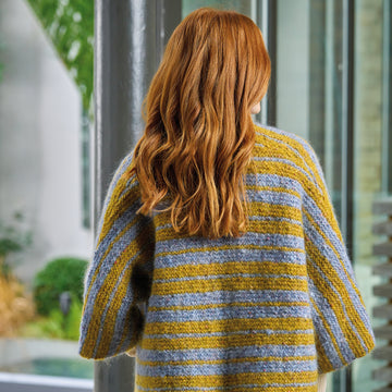 Agave Poncho Cape Knitting Pattern