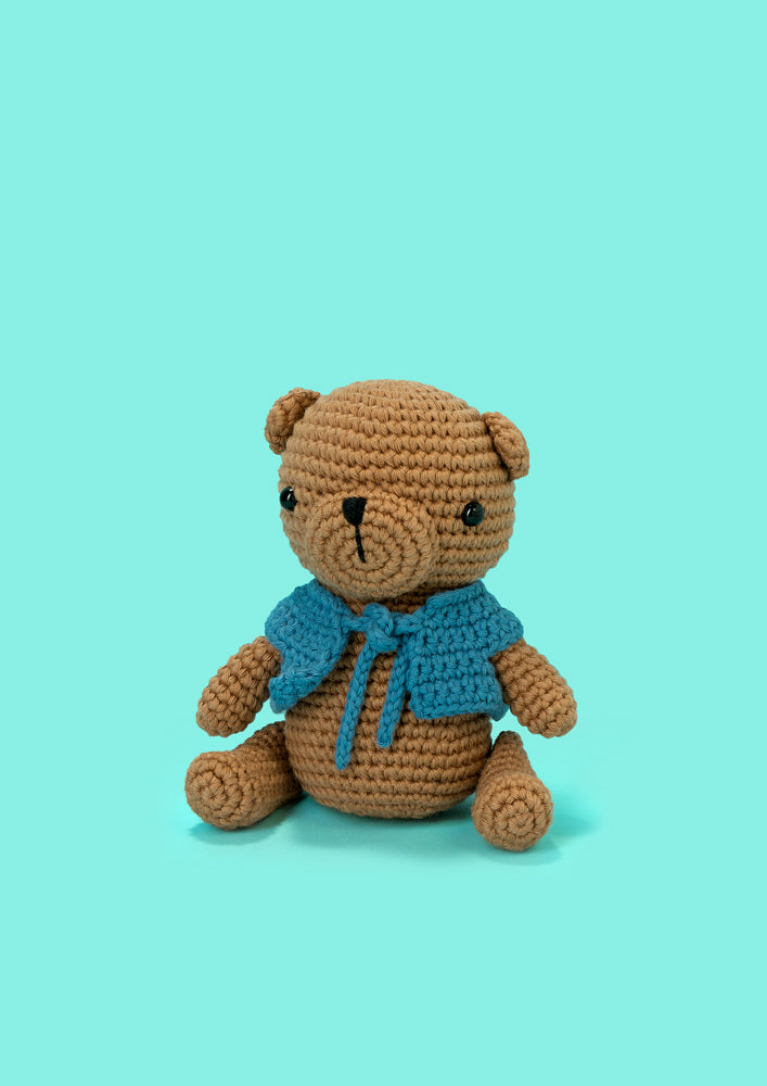 Paintbox Yarns Enzo the Teddy Bear Crochet Pattern