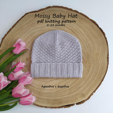 Mossy Baby Hat