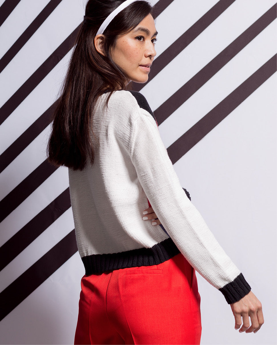 MillaMia Bridget Intarsia Jumper Knitting Pattern