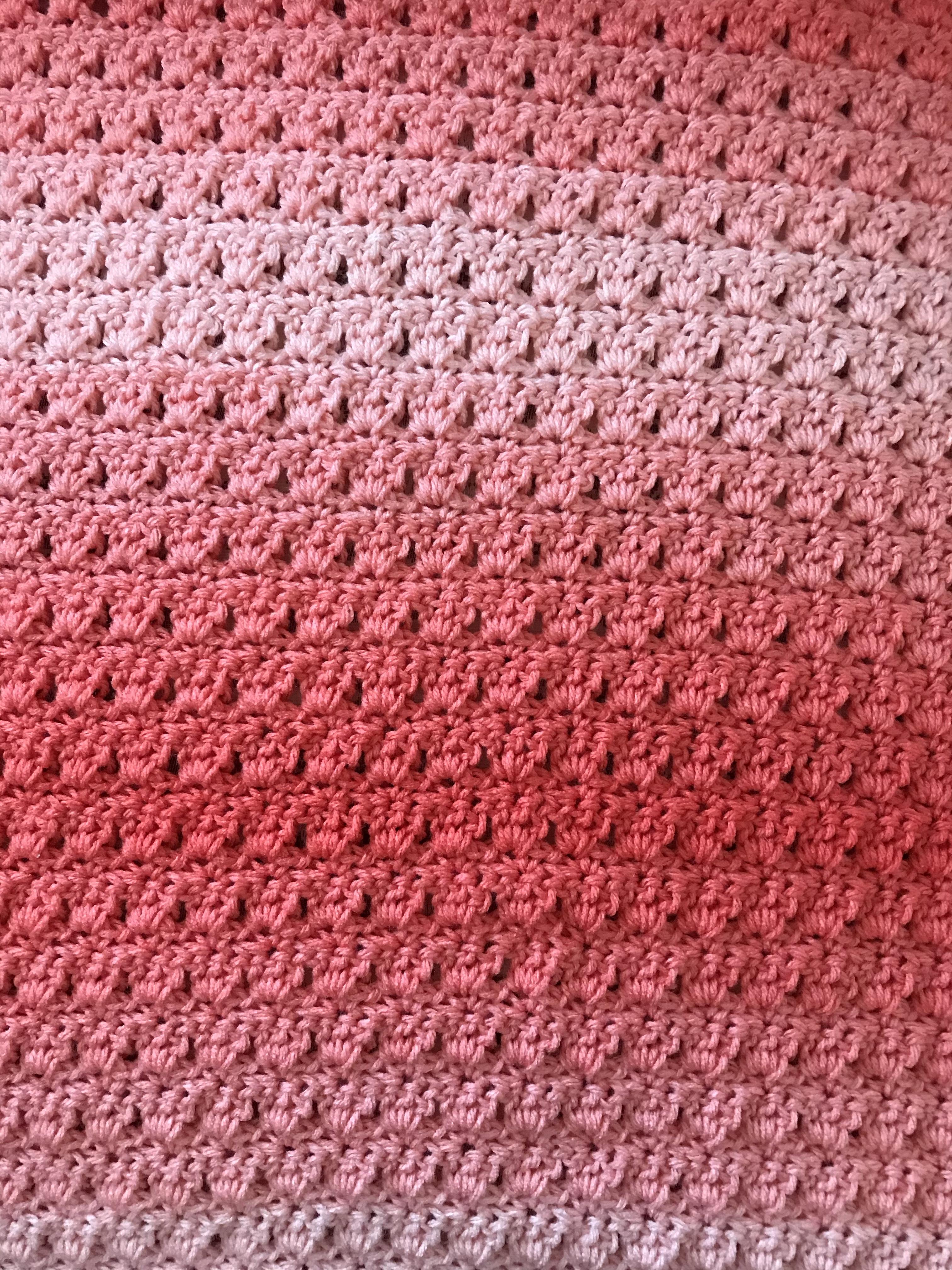 EASY BEGINNER'S Primrose Baby Blanket