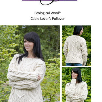 Cascade Yarns C Cable Lover's Pullover Knitting Pattern